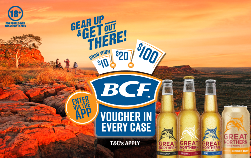 THE GREAT NORTHERN BCF VOUCHER IN EVERY CASE